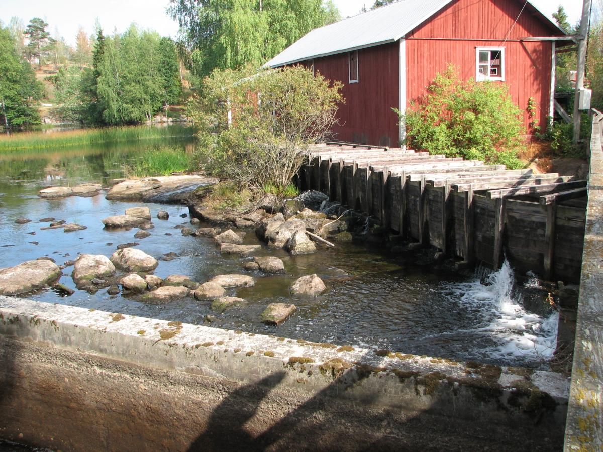 Kuva Kannuskosken kylästä